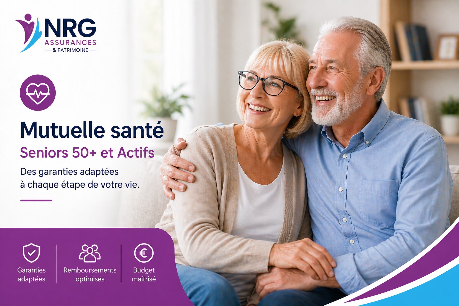 Assurance santé et mutuelle santé adaptée aux seniors et aux actifs avec NRG Partners